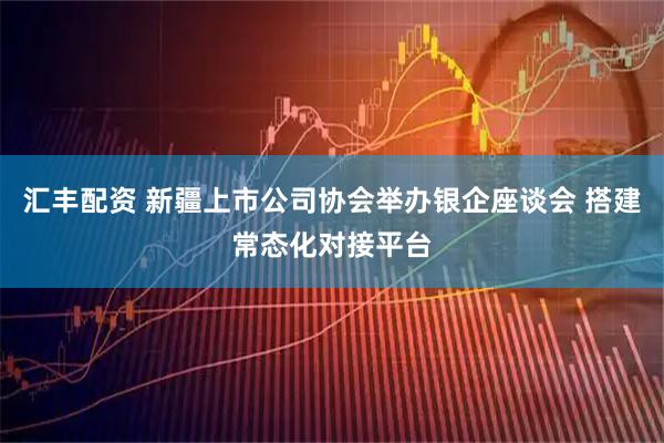 汇丰配资 新疆上市公司协会举办银企座谈会 搭建常态化对接平台